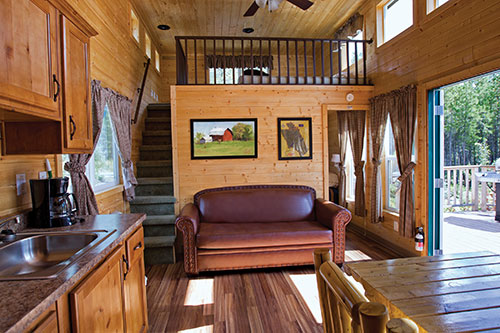 UFP-Edge rustic shiplap cladding tiny house cabin