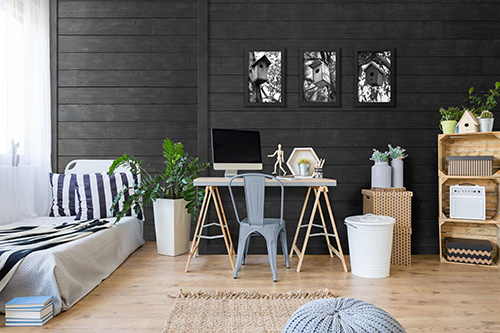 2021 Trends Black Shiplap