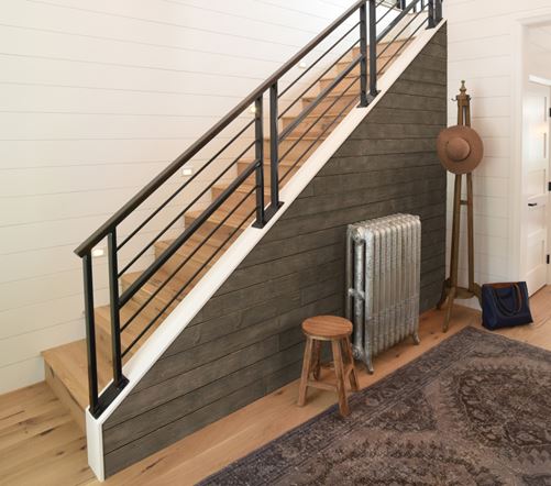 Rustic Collection Shiplap Staircase