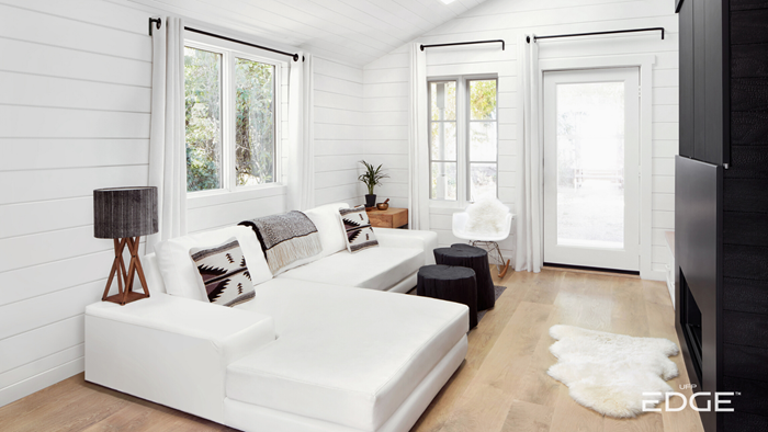 Timeless Farmhouse White Living Room