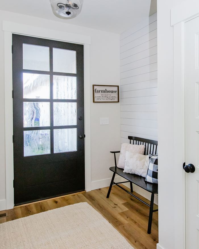 Bathroom Shiplap Wall