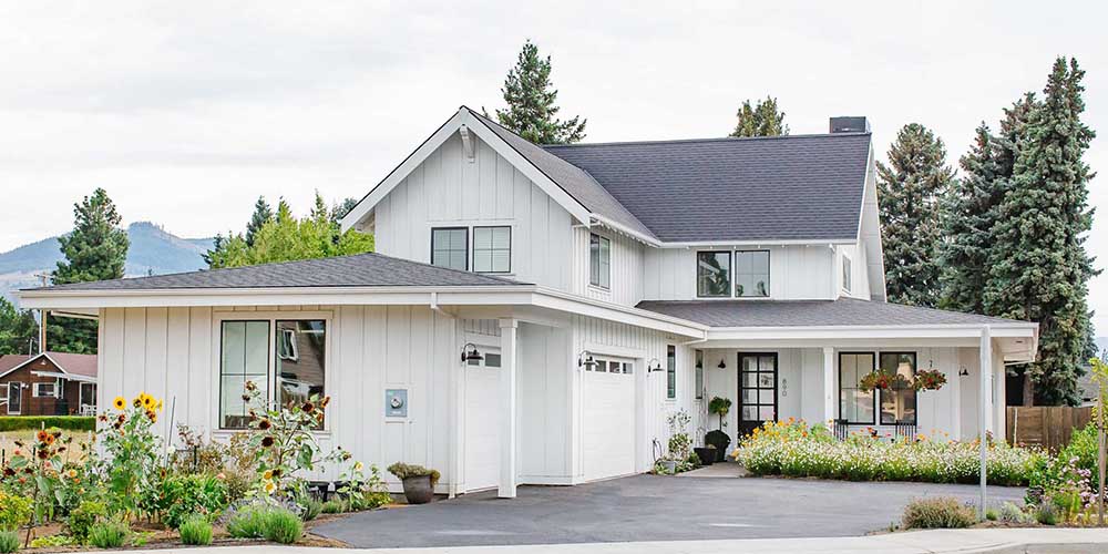 Flowering Farmhouse Home