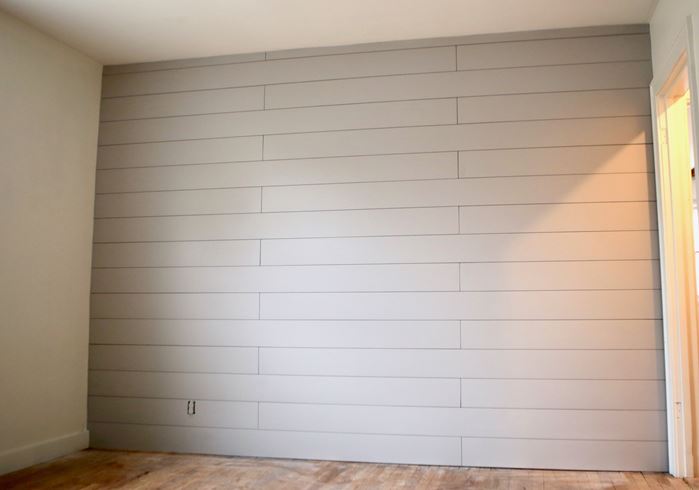 Final Timeless Gray Shiplap Wall 