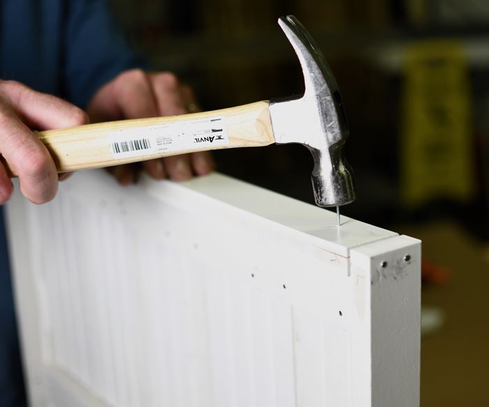 DIY shiplap sign step 16
