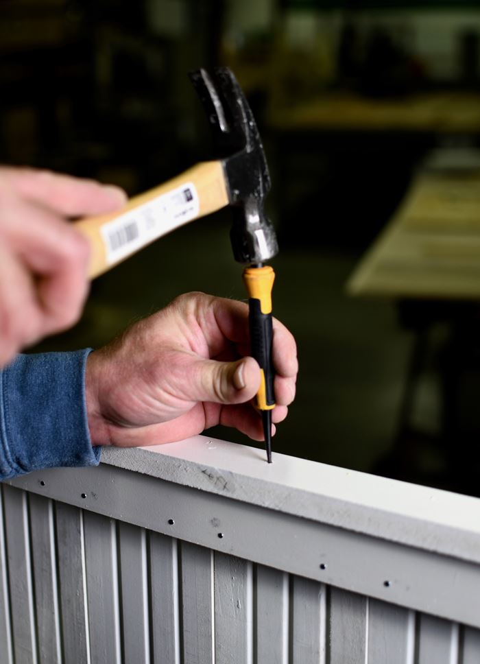 DIY shiplap sign step 19