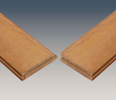 End-Matching on two VG Hemlock board ends