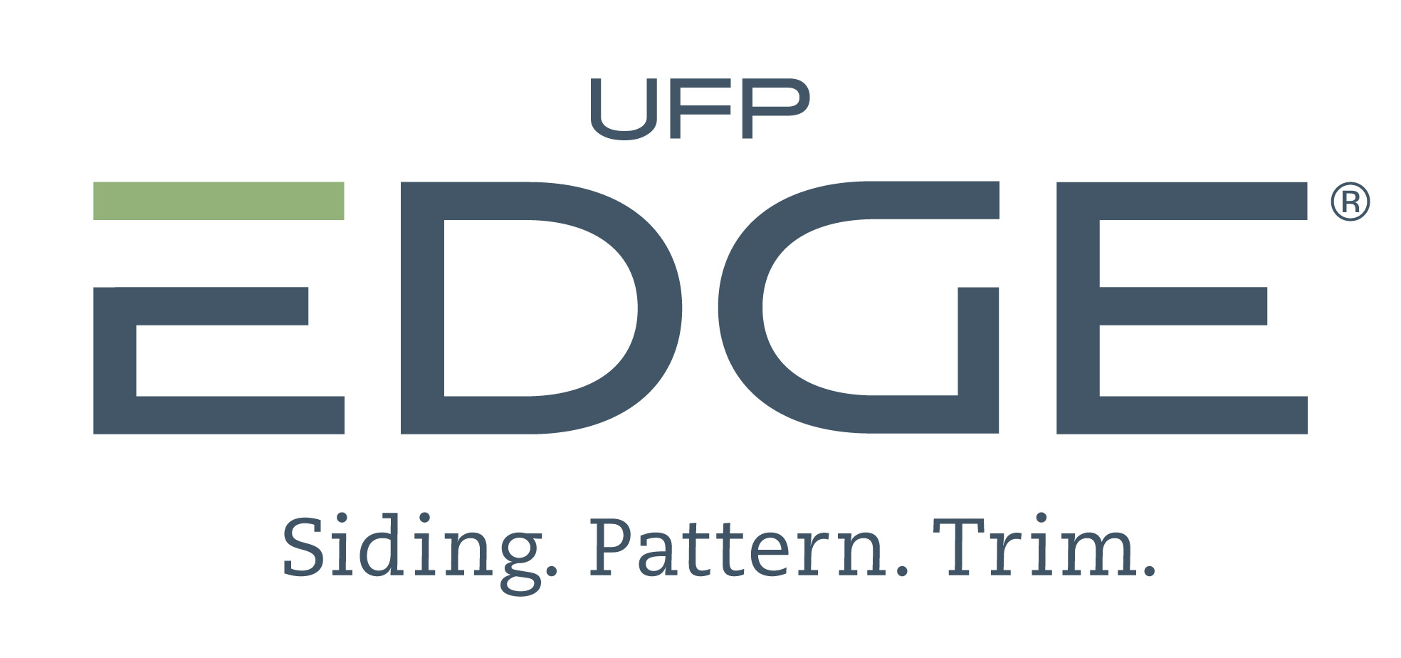 UFP-Edge siding pattern trim Logo