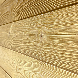 Thermally modified wood collection natural small wall