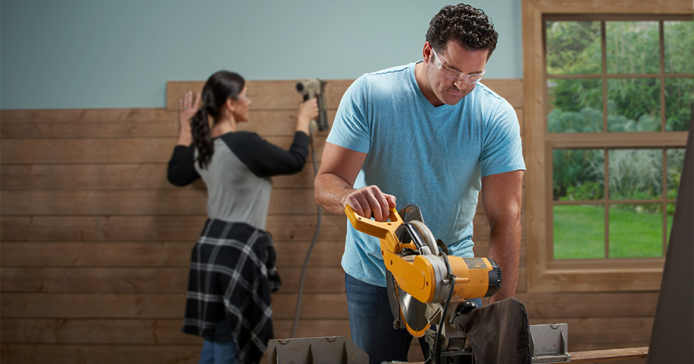 Shiplap wall construction 