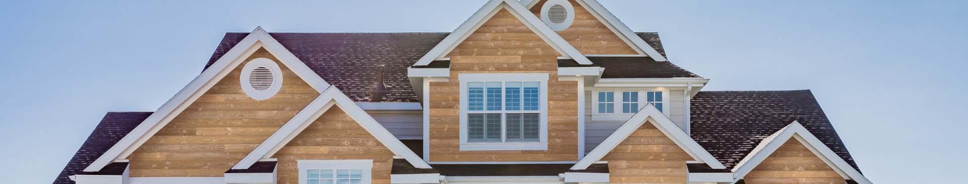 Modern home with UFP-Edge thermally modified wood collection siding