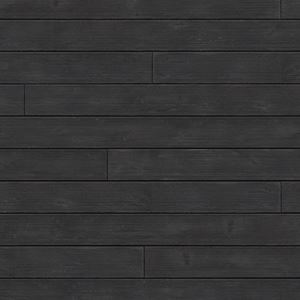 Rustic Charcoal Shiplap Wall