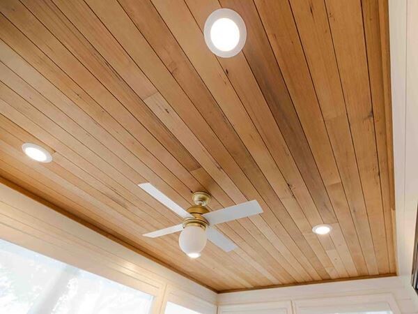 Modern cottage remodel with thermally modified wood cladding, Picture