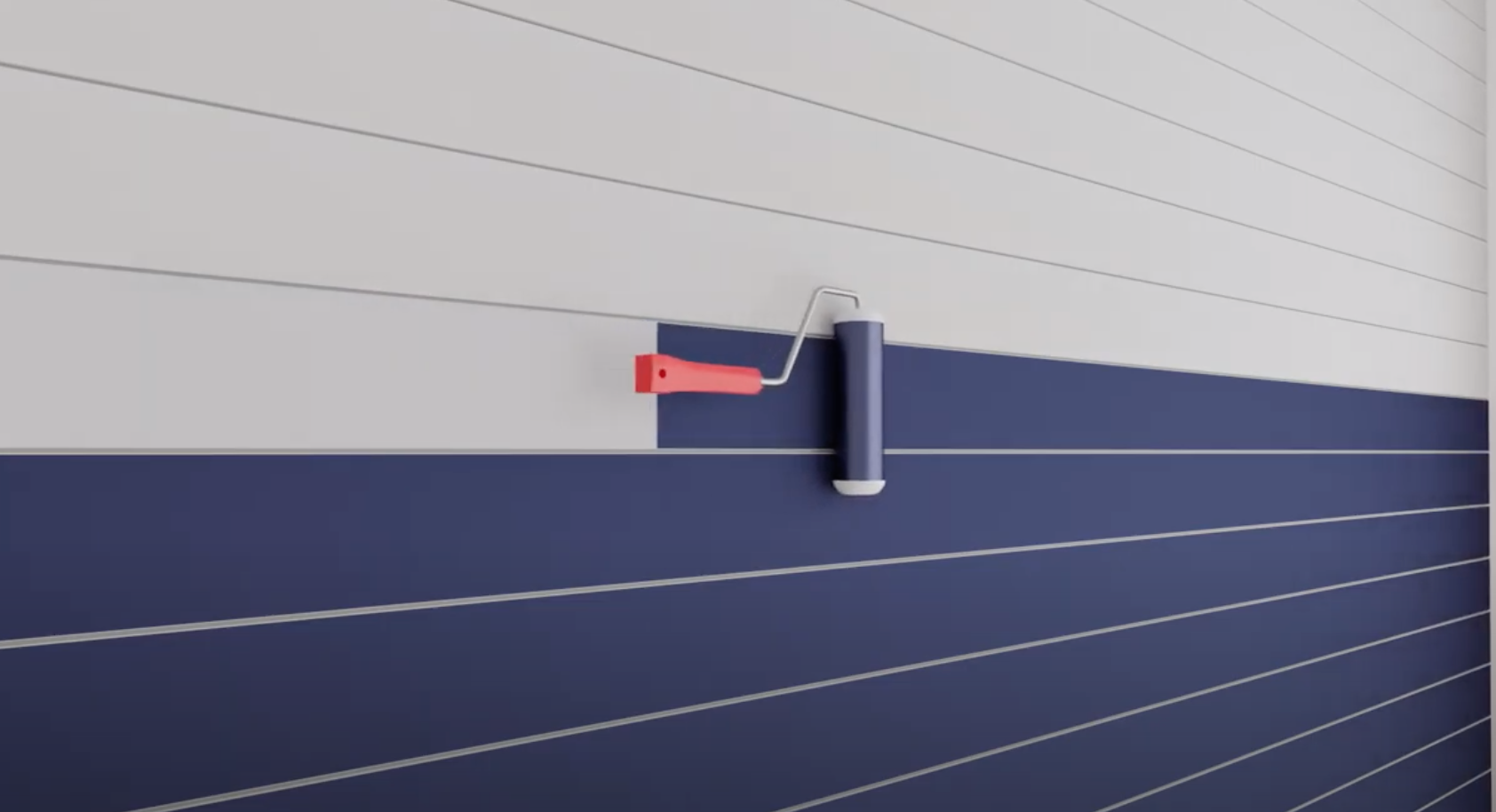 How to Paint Primed Shiplap