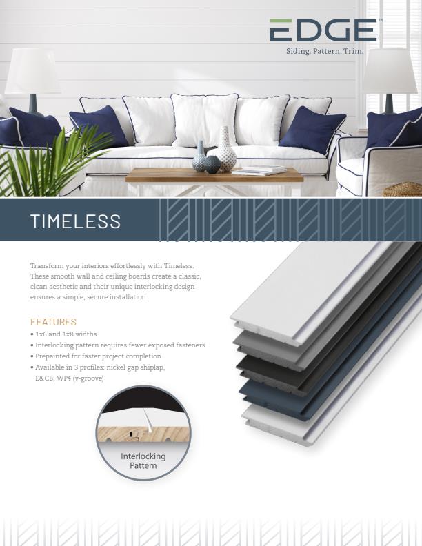 EDGE_Timeless_Sell Sheet