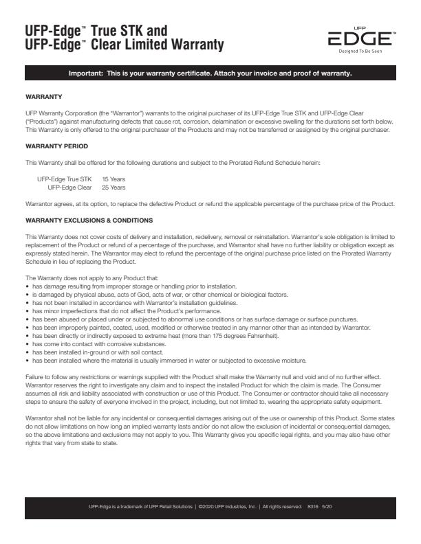 ufpEDGE_True STK Clear_Warranty
